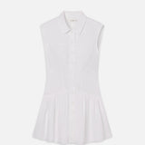 FRAME - The Linen Day Dress -- White