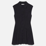 FRAME - The Silk Day Dress -- Navy Multi