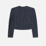 FRAME - The Tweed Jacket -- Indigo