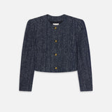 FRAME - The Tweed Jacket -- Indigo