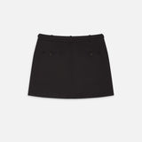 FRAME - The Utility Cargo Skirt -- Black