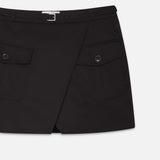 FRAME - The Utility Cargo Skirt -- Black