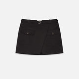FRAME - The Utility Cargo Skirt -- Black