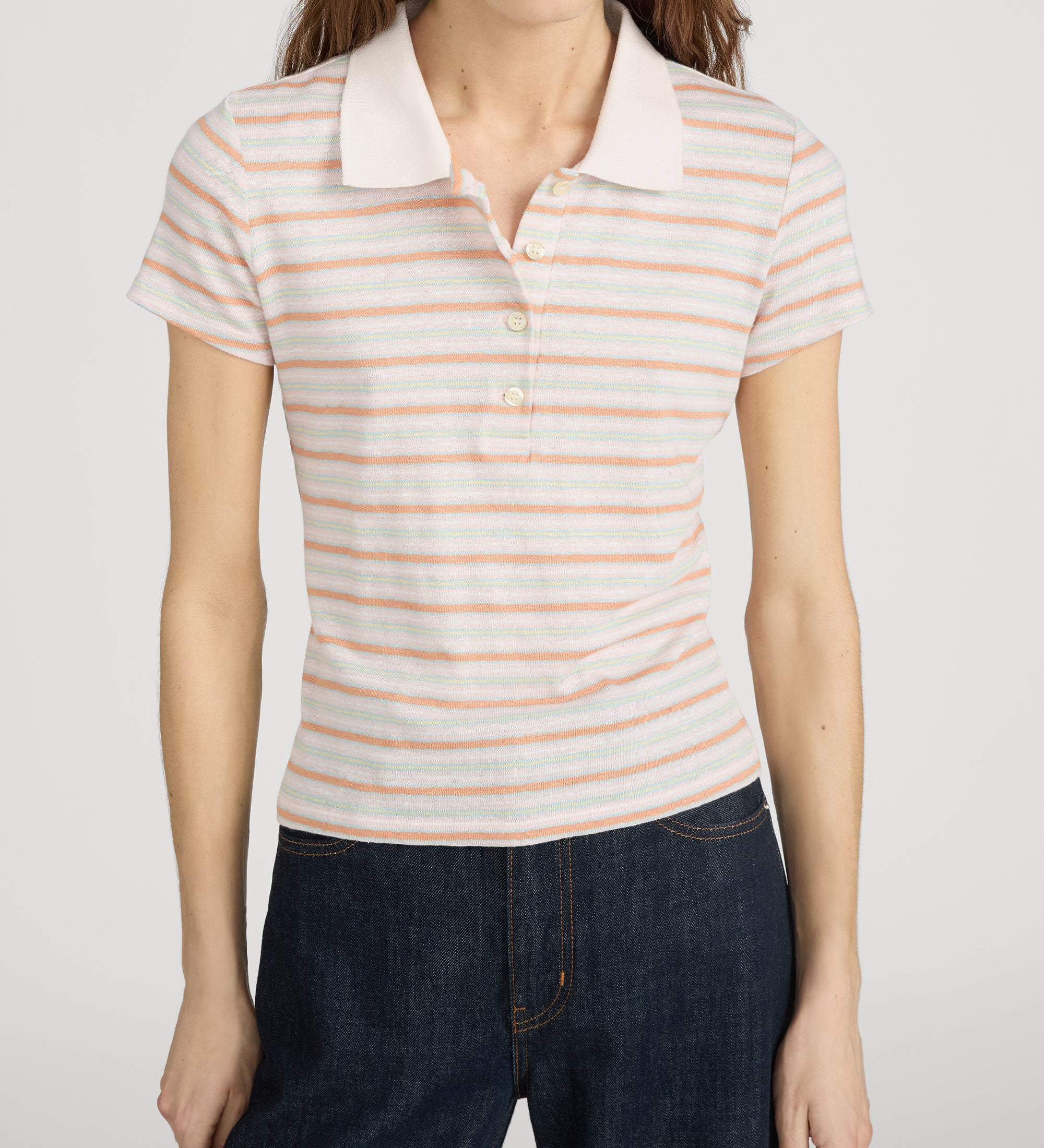 FRAME - The Stripe Polo