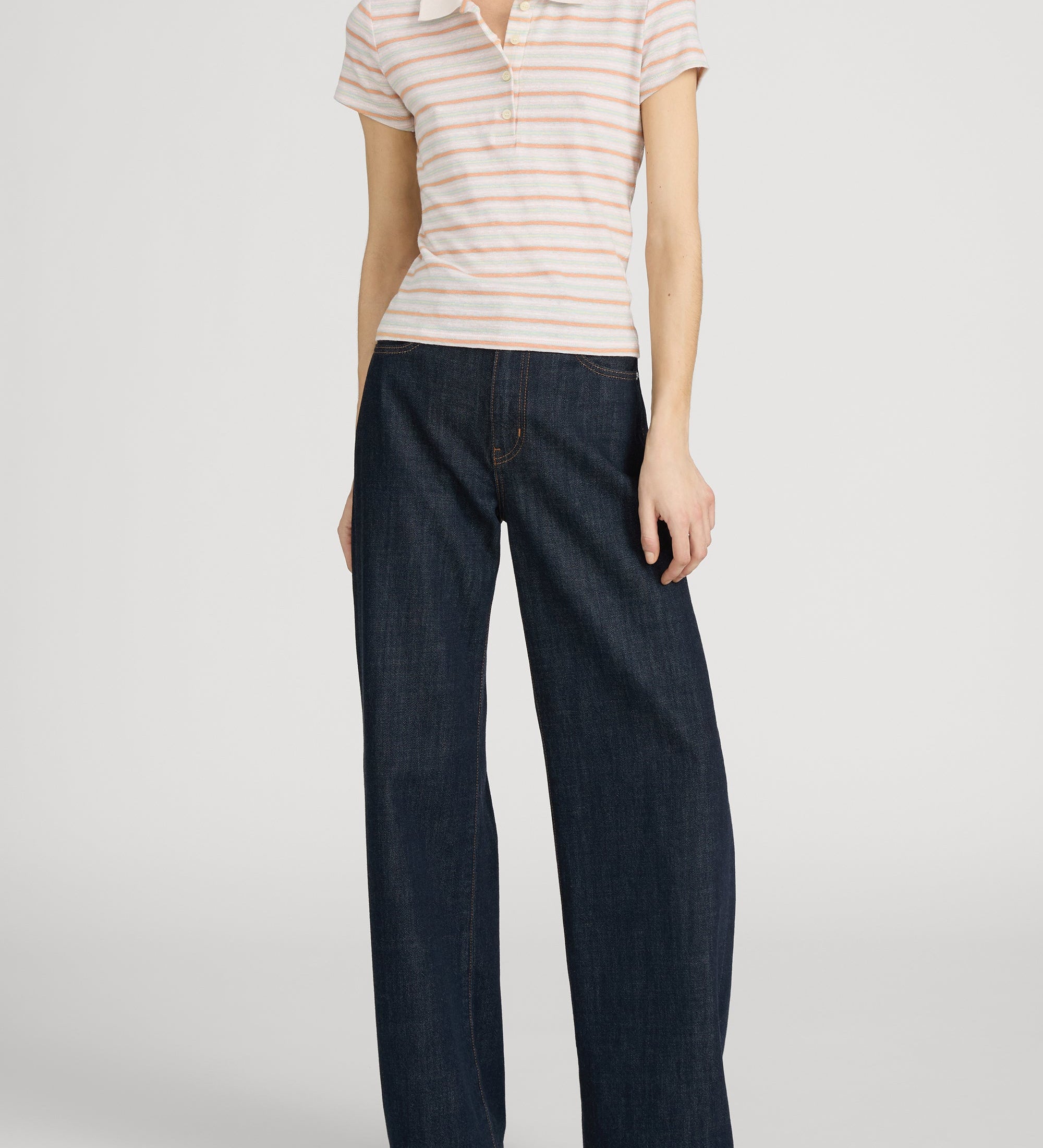 FRAME - The Stripe Polo