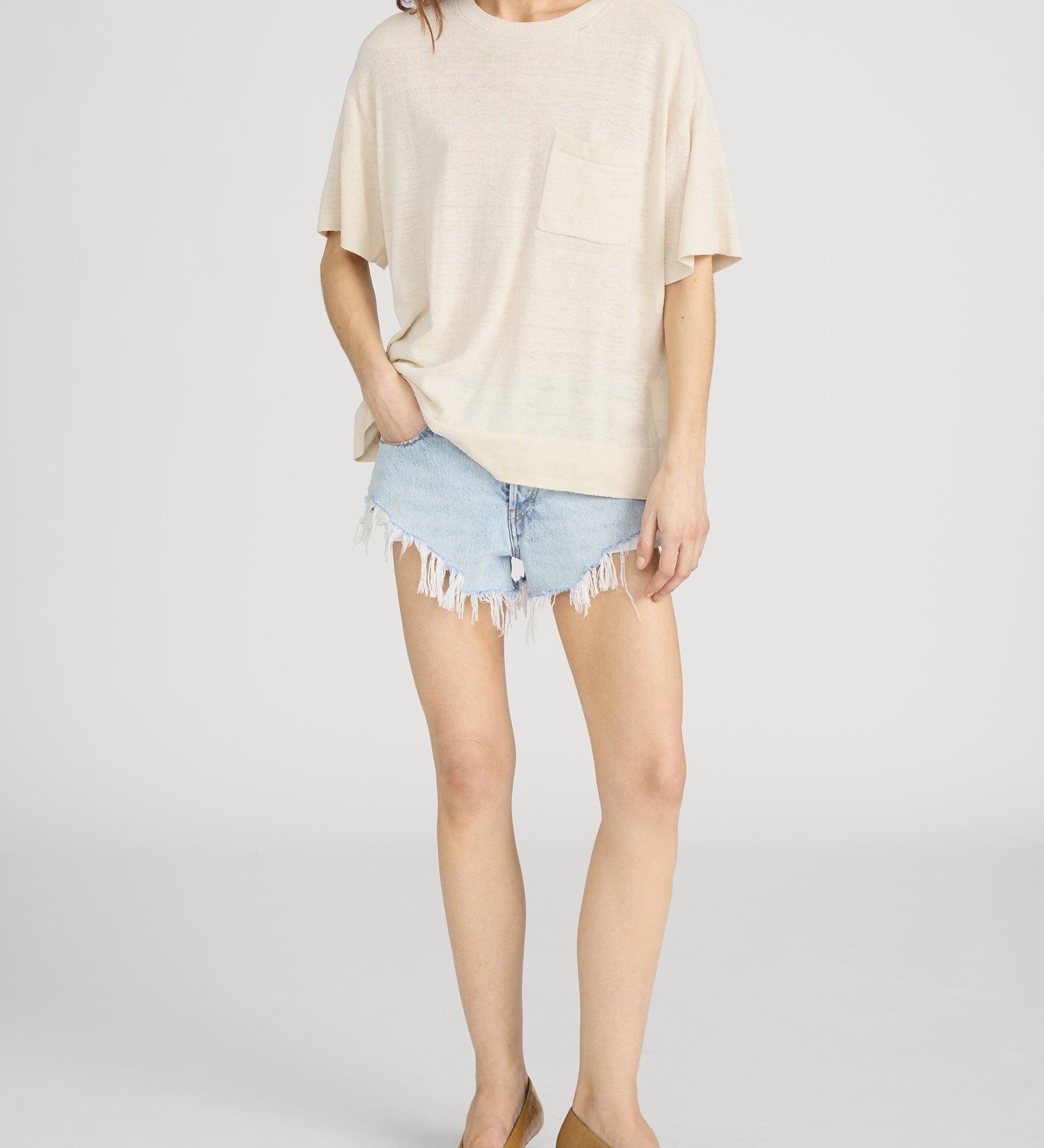 FRAME - The Knit Plus One Tee