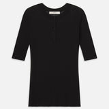 FRAME - Teh Henley Rib Tee