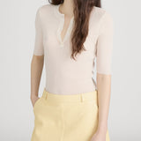 FRAME - The Henley Rib Tee