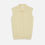 FRAME - The Cashmere Sleeveless Polo
