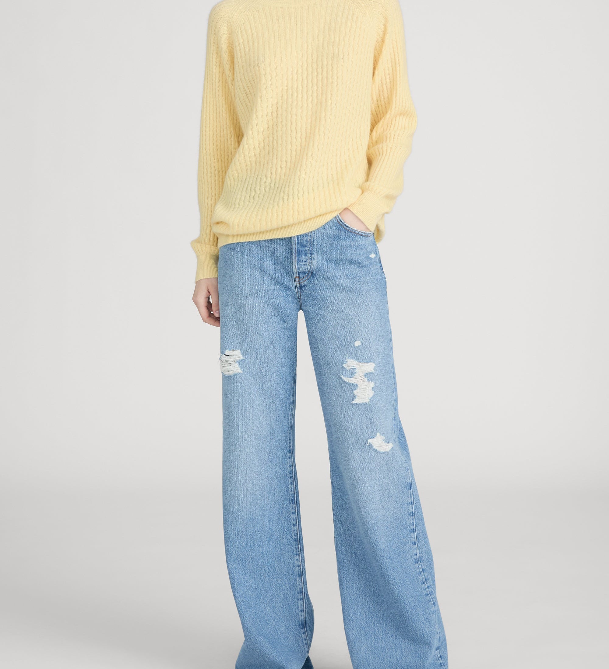 FRAME - The Cashmere Sunbeam Sweater
