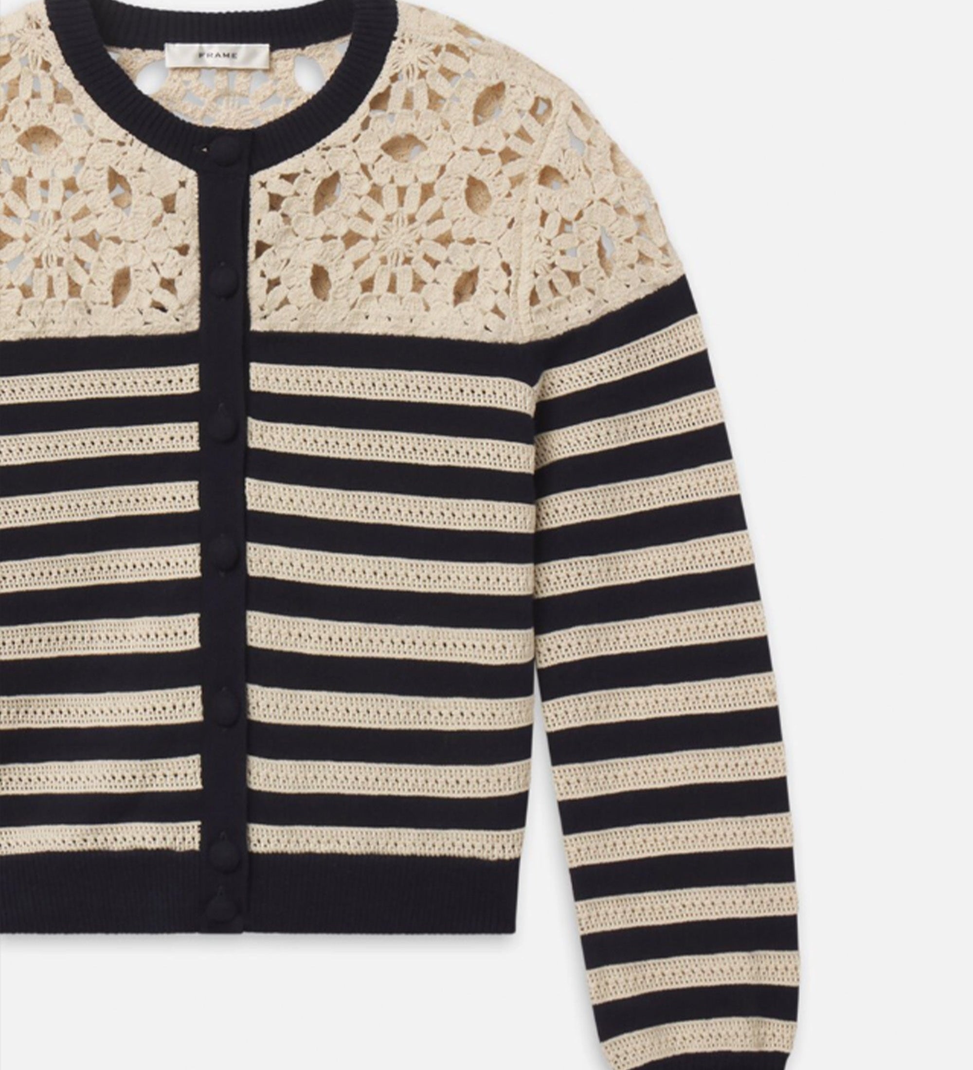 FRAME - The Crochet Captain Cardigan