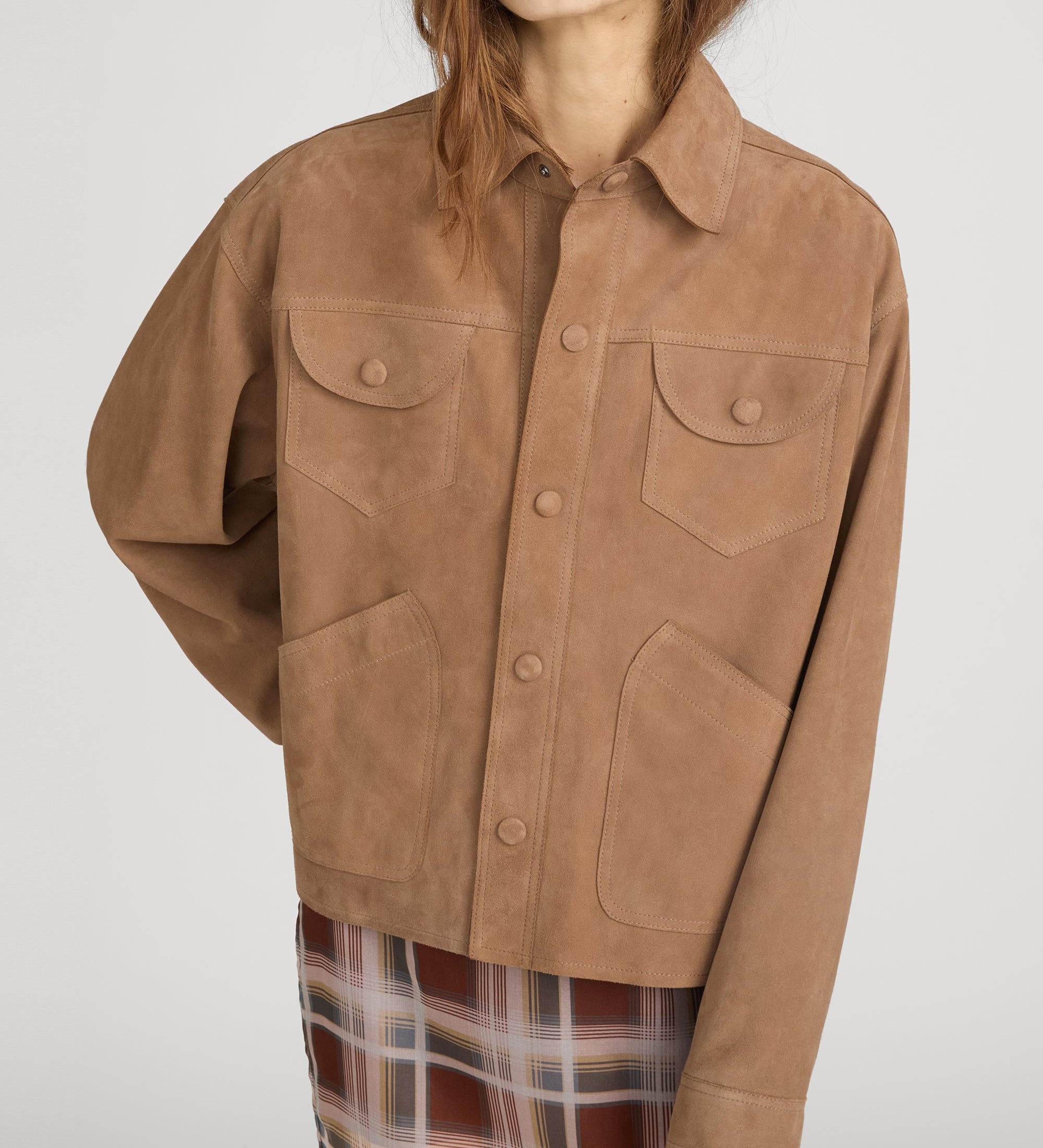 FRAME - The Suede Utility Jacket