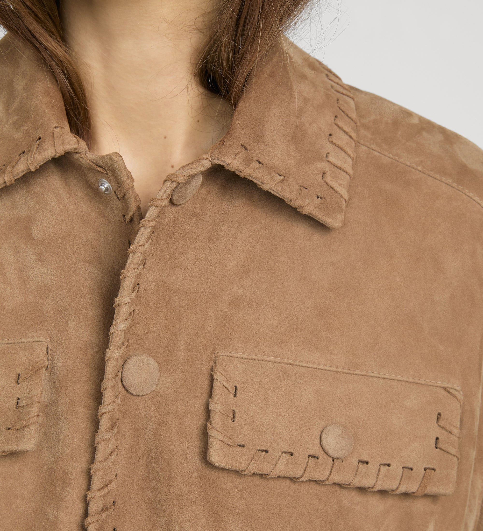 FRAME - The Suede Bubble Jacket