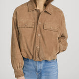 FRAME - The Suede Bubble Jacket