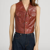 FRAME - The Leather Utility Vest
