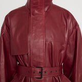 FRAME - The Alexandra Leather Trench