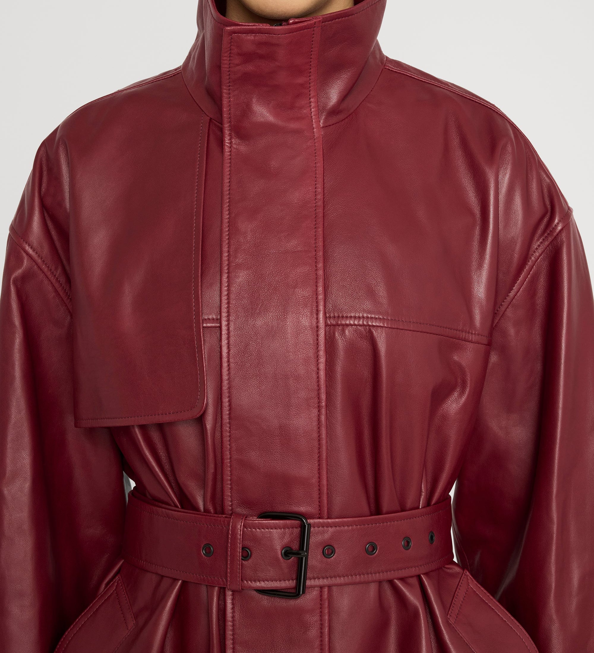 FRAME - The Alexandra Leather Trench