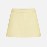FRAME - The Leather Mini Skirt