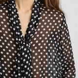FRAME - The Polka Dot Nouvelle Blouse
