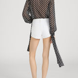 FRAME - The Polka Dot Nouvelle Blouse