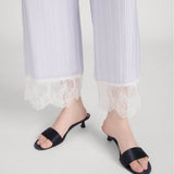 FRAME - The Stripe Lace Lounge Pant