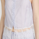 FRAME - The Stripe Lace Cami