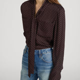 FRAME - The Modern Tie Blouse