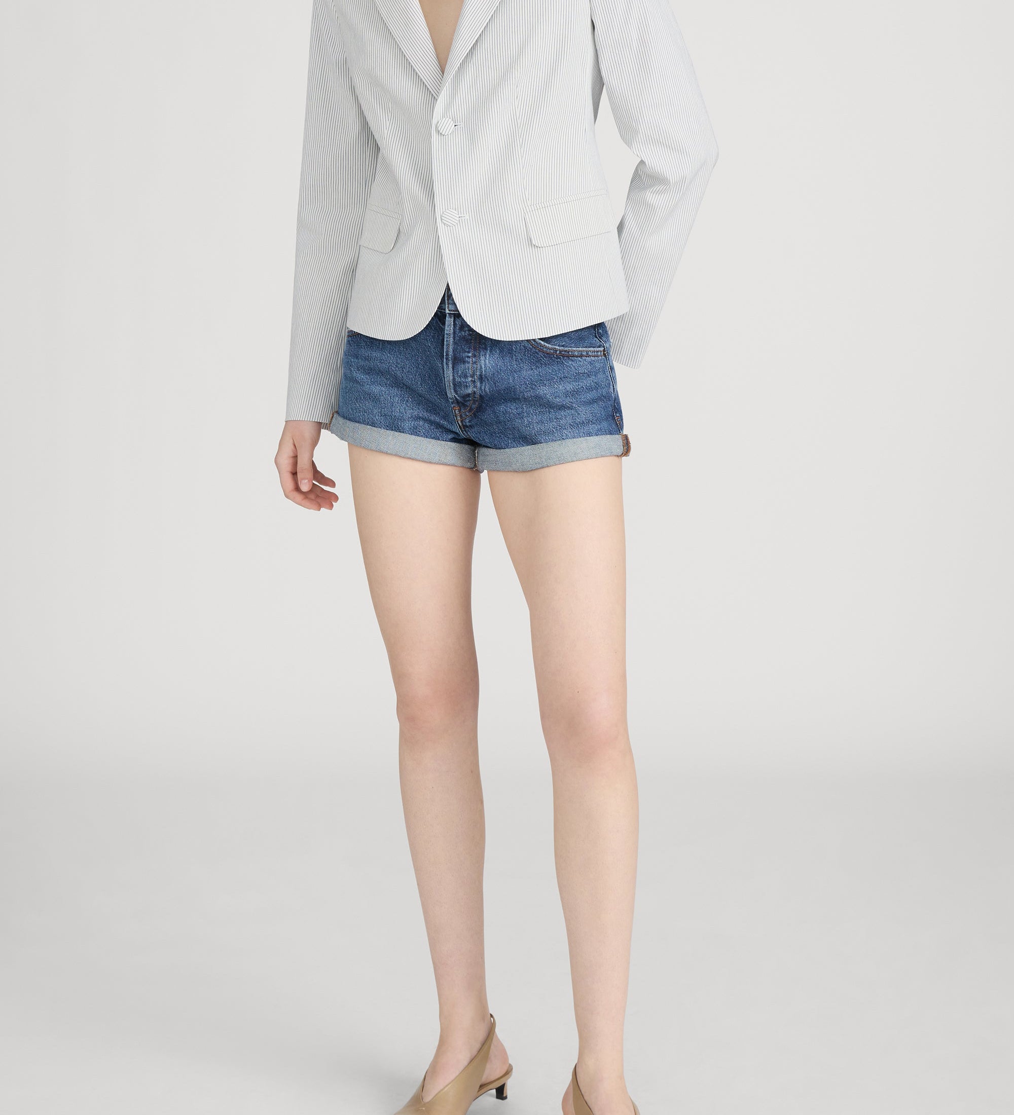 FRAME - The Stripe Classic Blazer