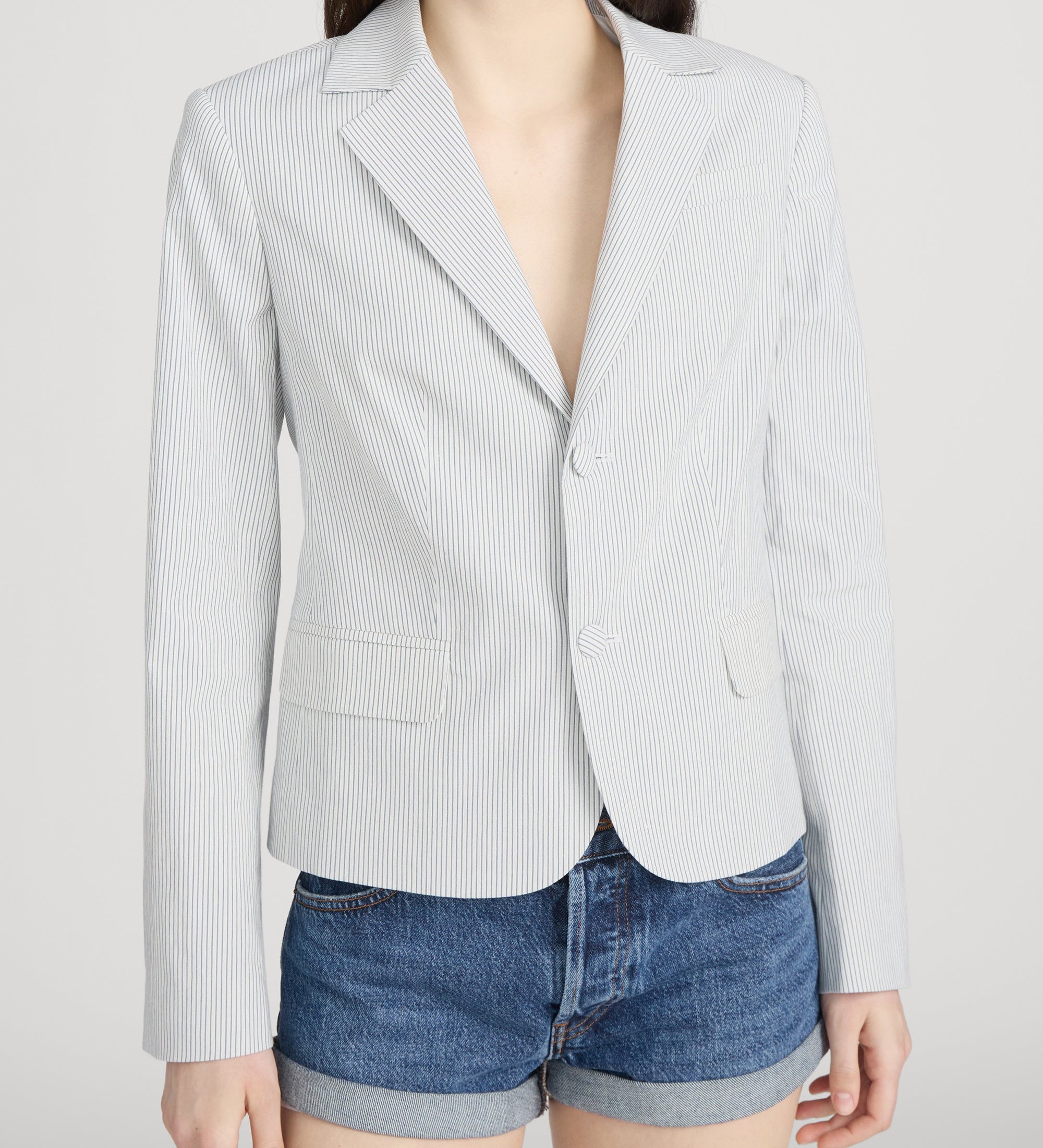 FRAME - The Stripe Classic Blazer