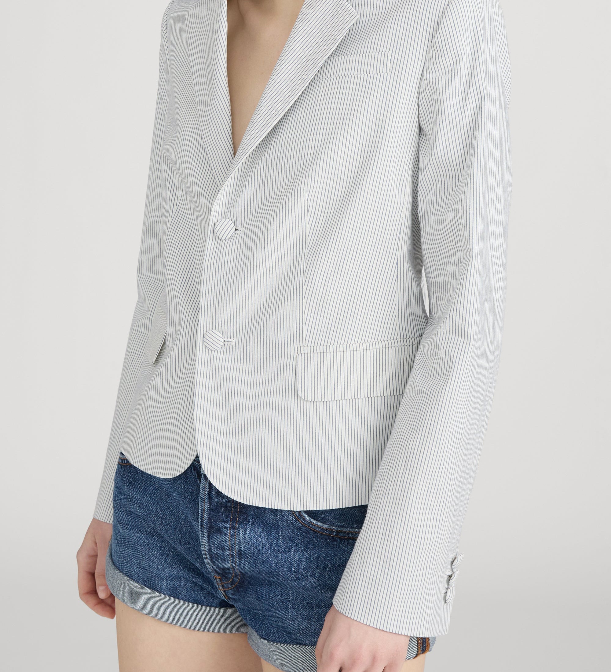 FRAME - The Stripe Classic Blazer