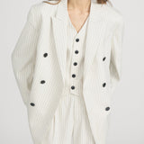 FRAME - The Pinstripe Avenue Blazer