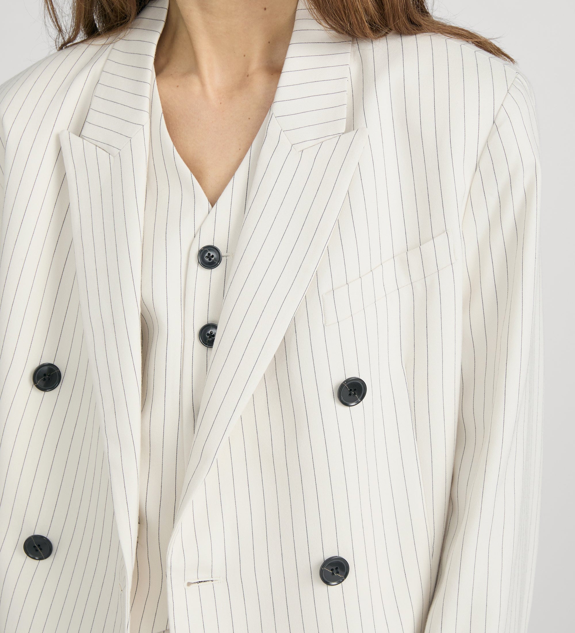 FRAME - The Pinstripe Avenue Blazer