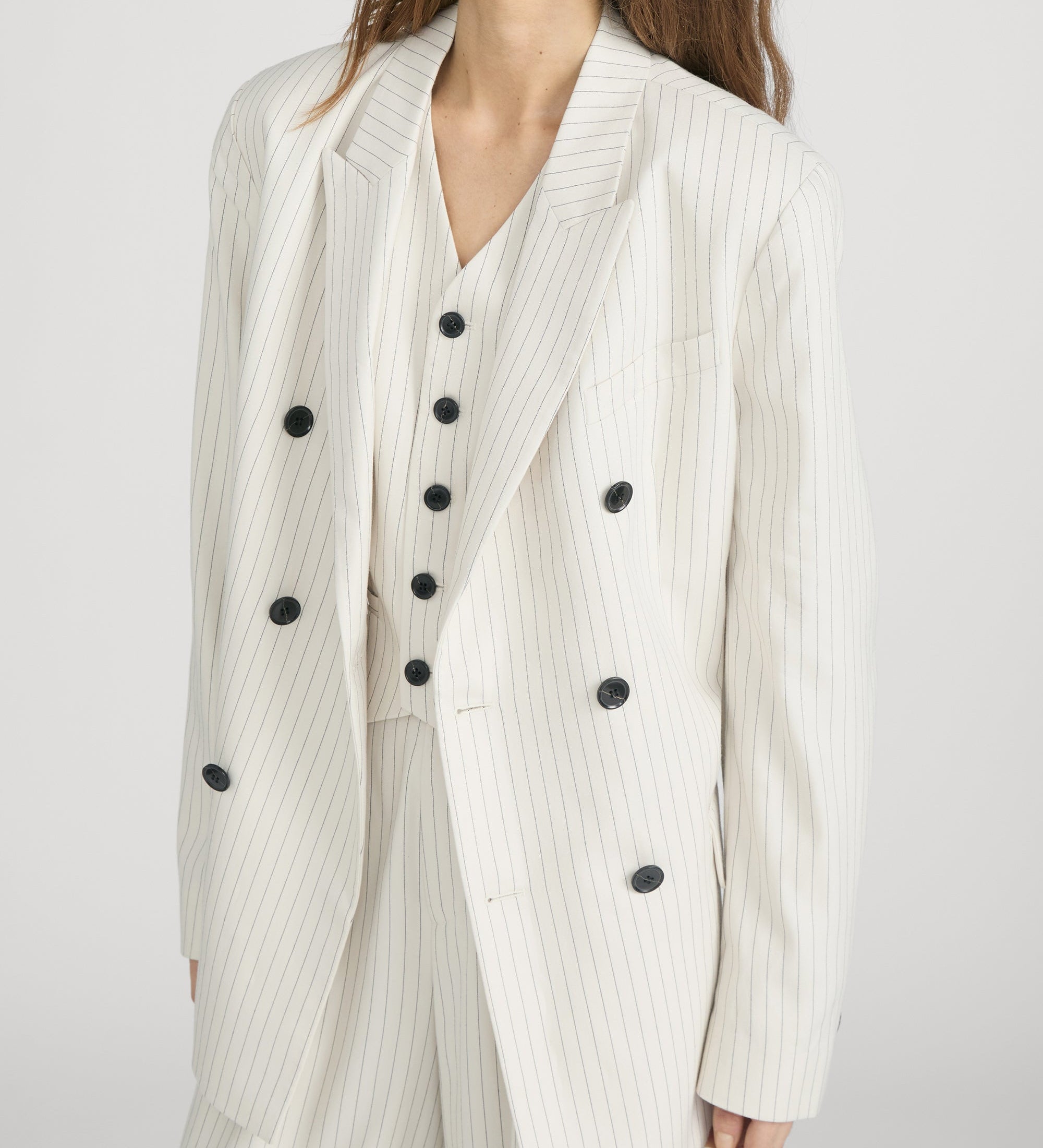 FRAME - The Pinstripe Avenue Blazer