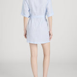 FRAME - The Linen Belted Dress Chambray