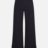 FRAME - The Cuffed Slim Palazzo Trouser