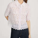 FRAME - The Paisley Eyelet Shirt