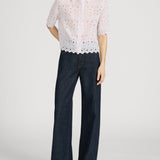 FRAME - The Paisley Eyelet Shirt