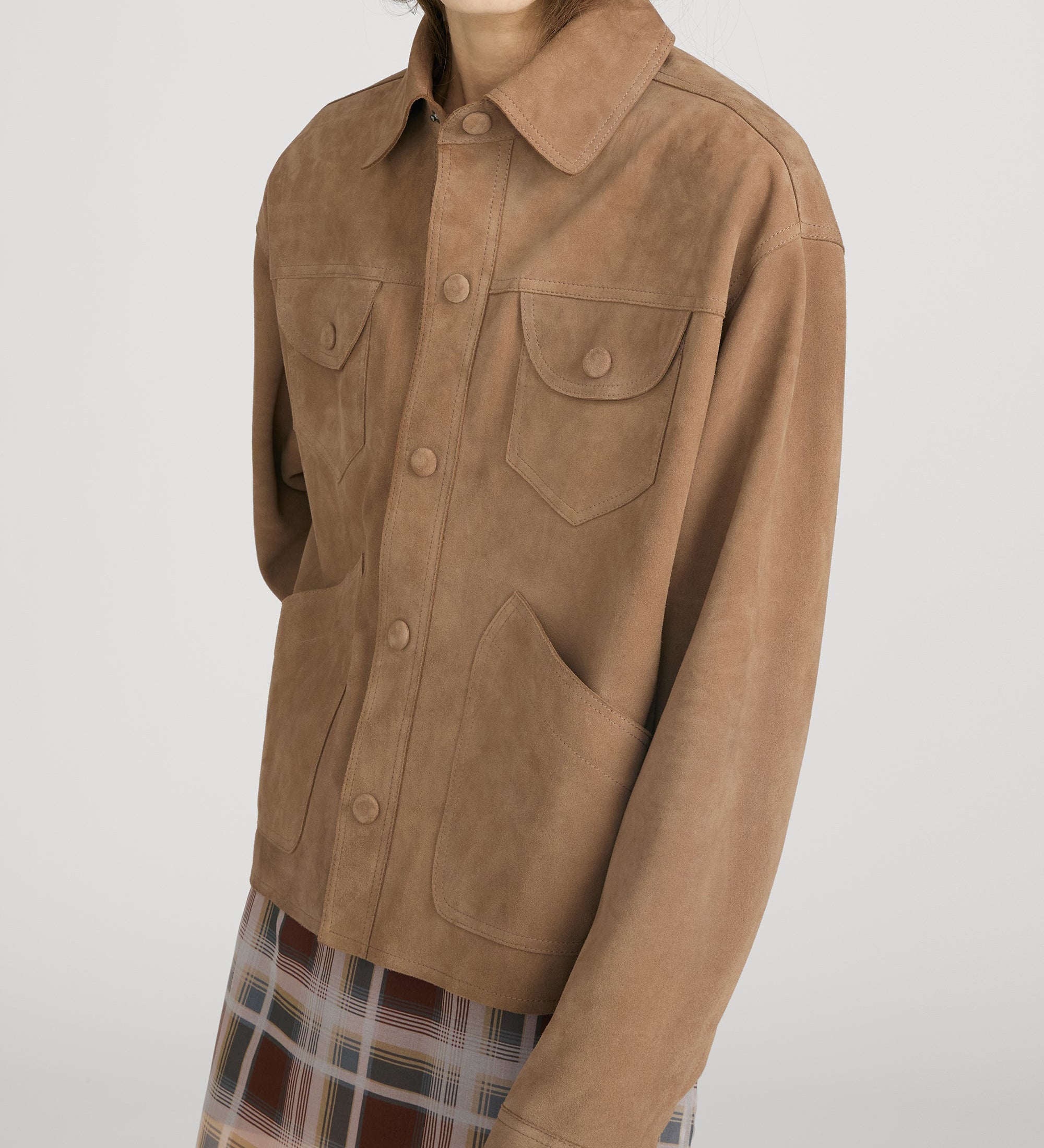 FRAME - The Suede Utility Jacket