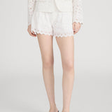 FRAME - The Paisley Eyelet Short