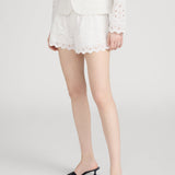FRAME - The Paisley Eyelet Short