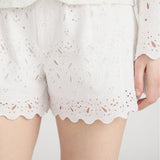 FRAME - The Paisley Eyelet Short