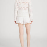 FRAME - The Paisley Eyelet Classic Blazer