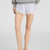 FRAME - The Stripe Lace Lounge Short