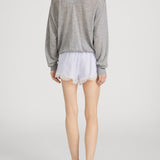 FRAME - The Stripe Lace Lounge Short
