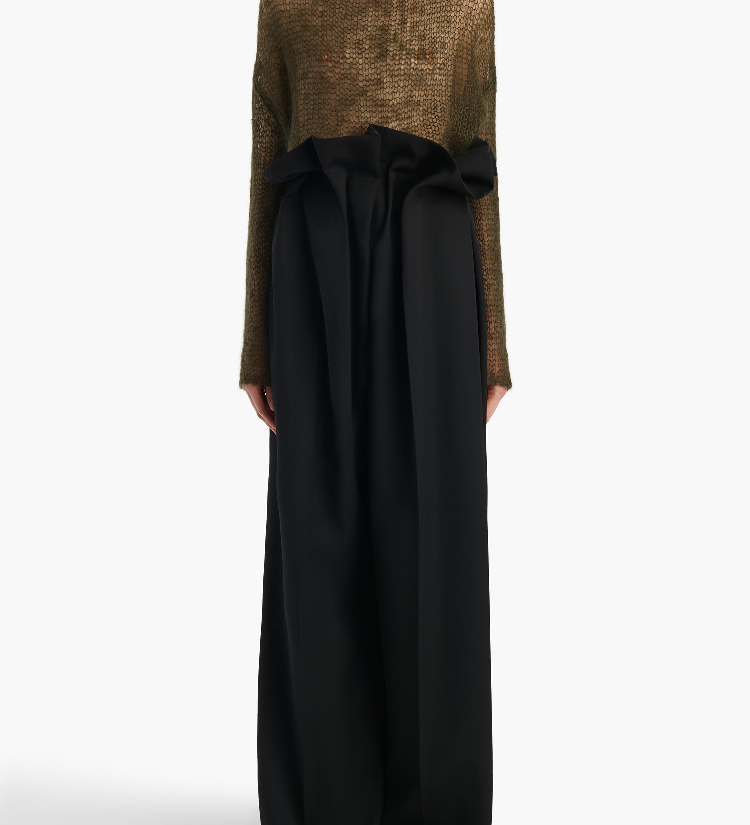 Khaite - Wendy Sweater in Dark Olive