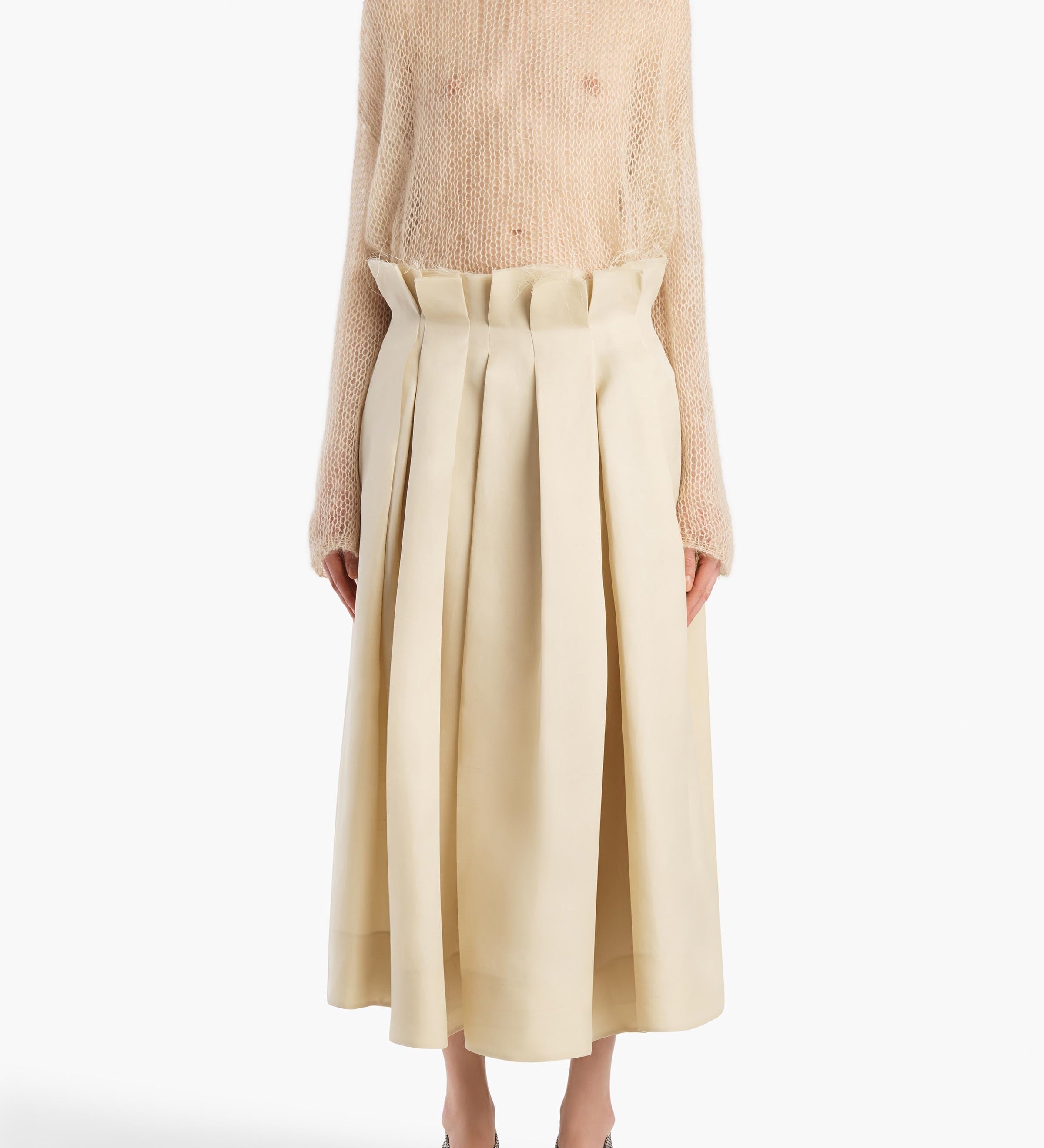 Khaite - Wendy Sweater in Light Beige