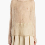 Khaite - Wendy Sweater in Light Beige