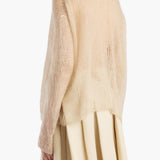 Khaite - Wendy Sweater in Light Beige