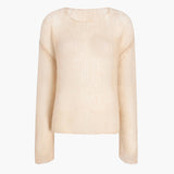 Khaite - Wendy Sweater in Light Beige