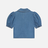 FRAME - Denim Sailor Blouse -- Starlet